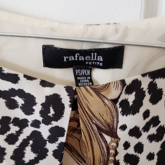 WOMENS RAFAELLA SZ S PETITE TOP - Picture 2 of 2